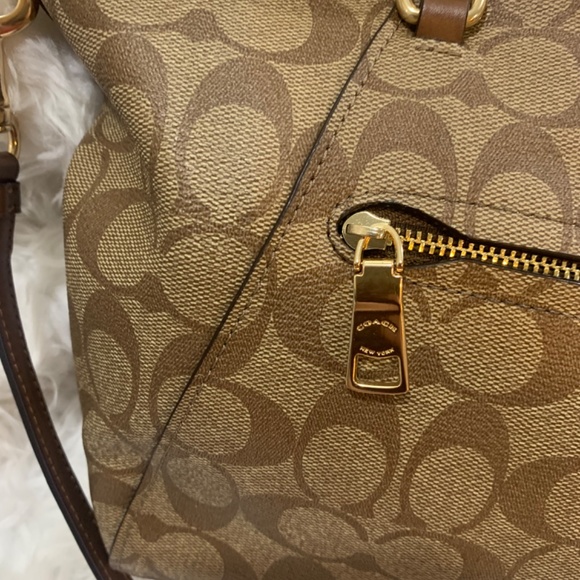Coach Prairie Satchel In Signature Canvas - Picture 6 of 14